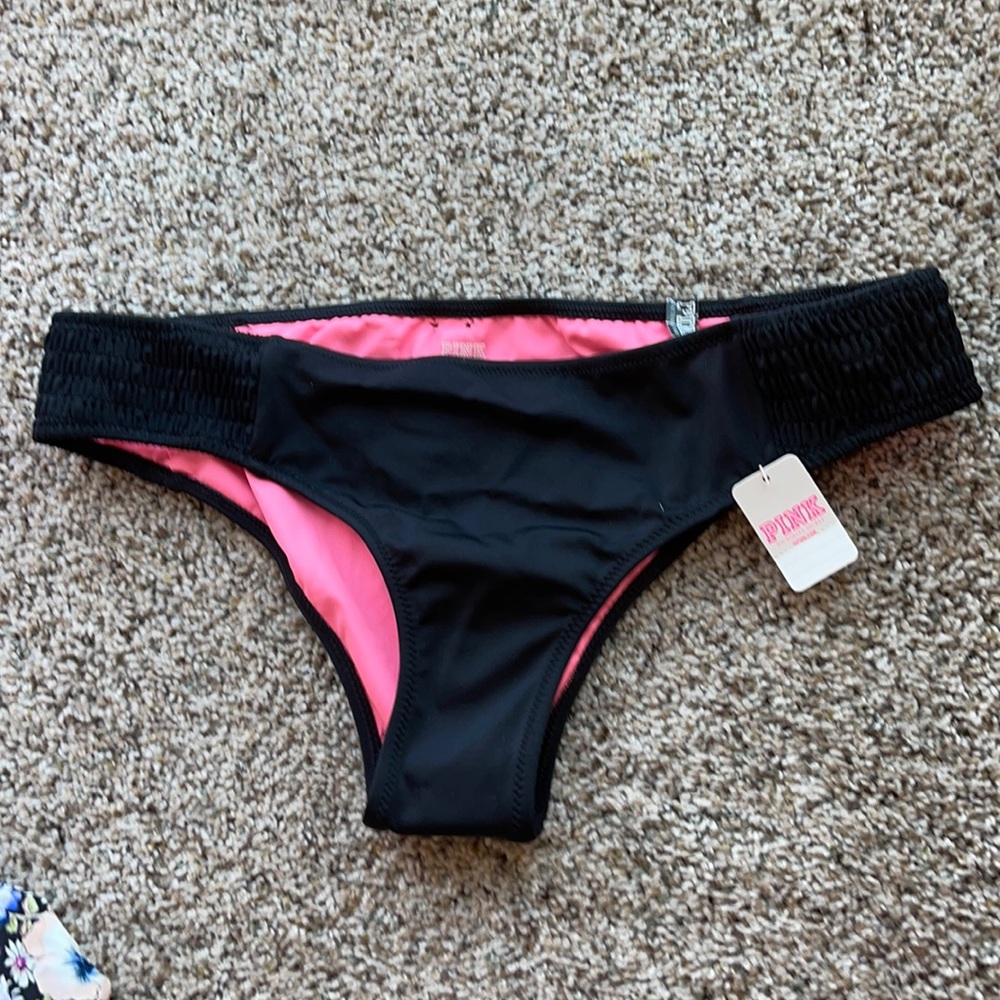 black bikini bottoms